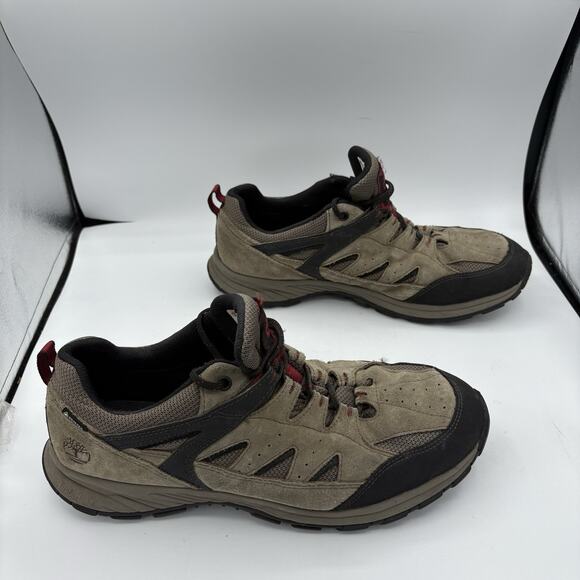 Timberland Boots Mens Size 13 Sadler Pass Low Hiker Brown Gore Tex Leather A1PG3 main image 2